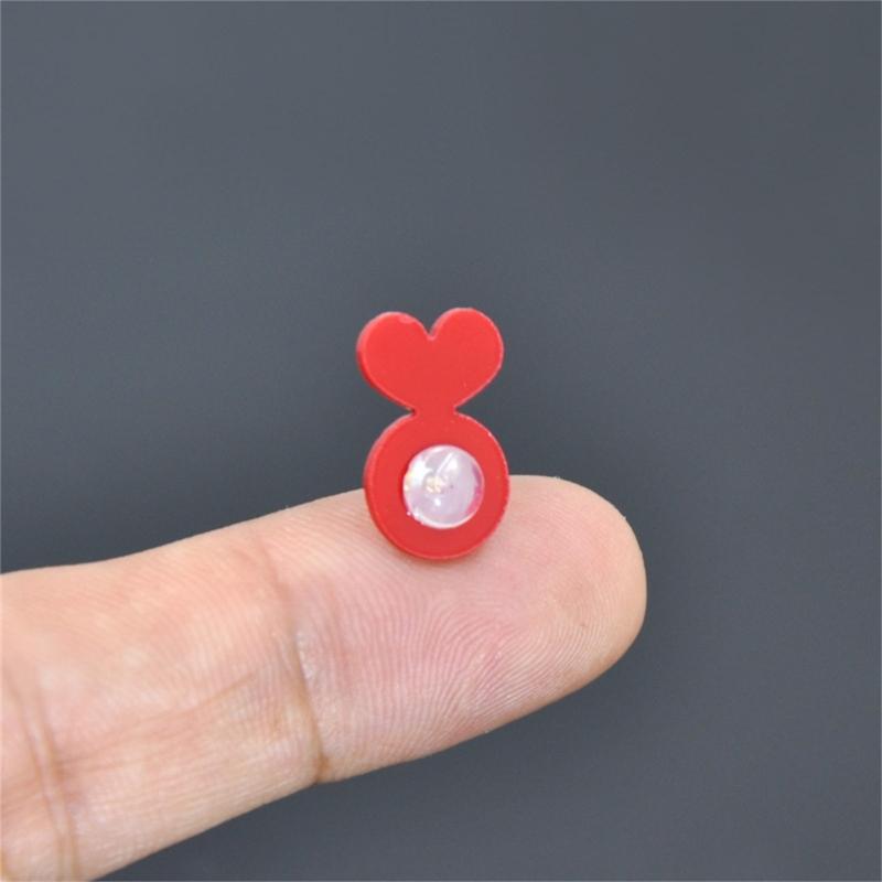 10 Pieces Comfortable Sturdy Acrylic Earring Backs Jewelry Accessory for Sensitive Ears Ensures Secure Fit All Day