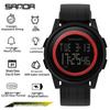 SANDA Men’s Fashionable Waterproof Multifunctional Sports Watch for Students
