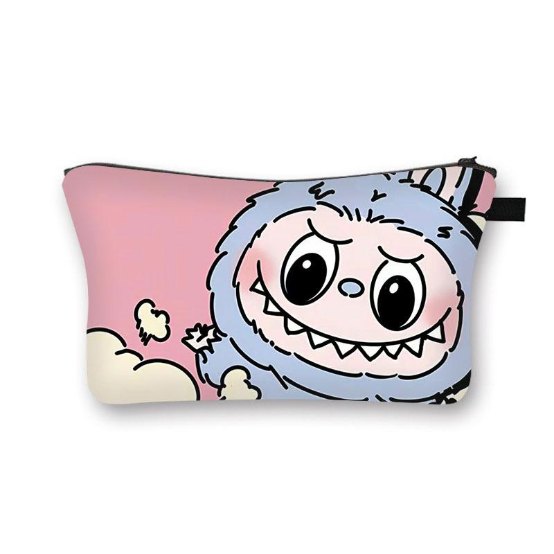 Cosmetic Bag for Girls, Large Capacity, Cute Storage, Toilet Bag, Portable Clutch Bag.