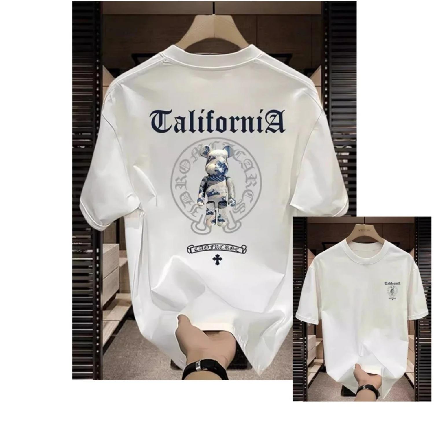 

Street Fashion Brand, Classic Fashion Logo T-shirt, Luxurious Brand Men s Top, Casual Street Clothing S чёрный