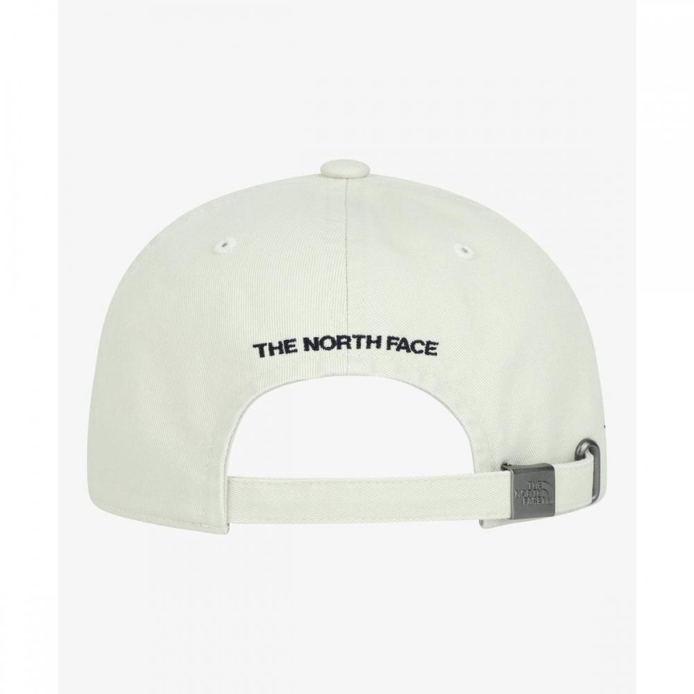 The North Face Logo Ball Cap Ne3cs00n Ivory