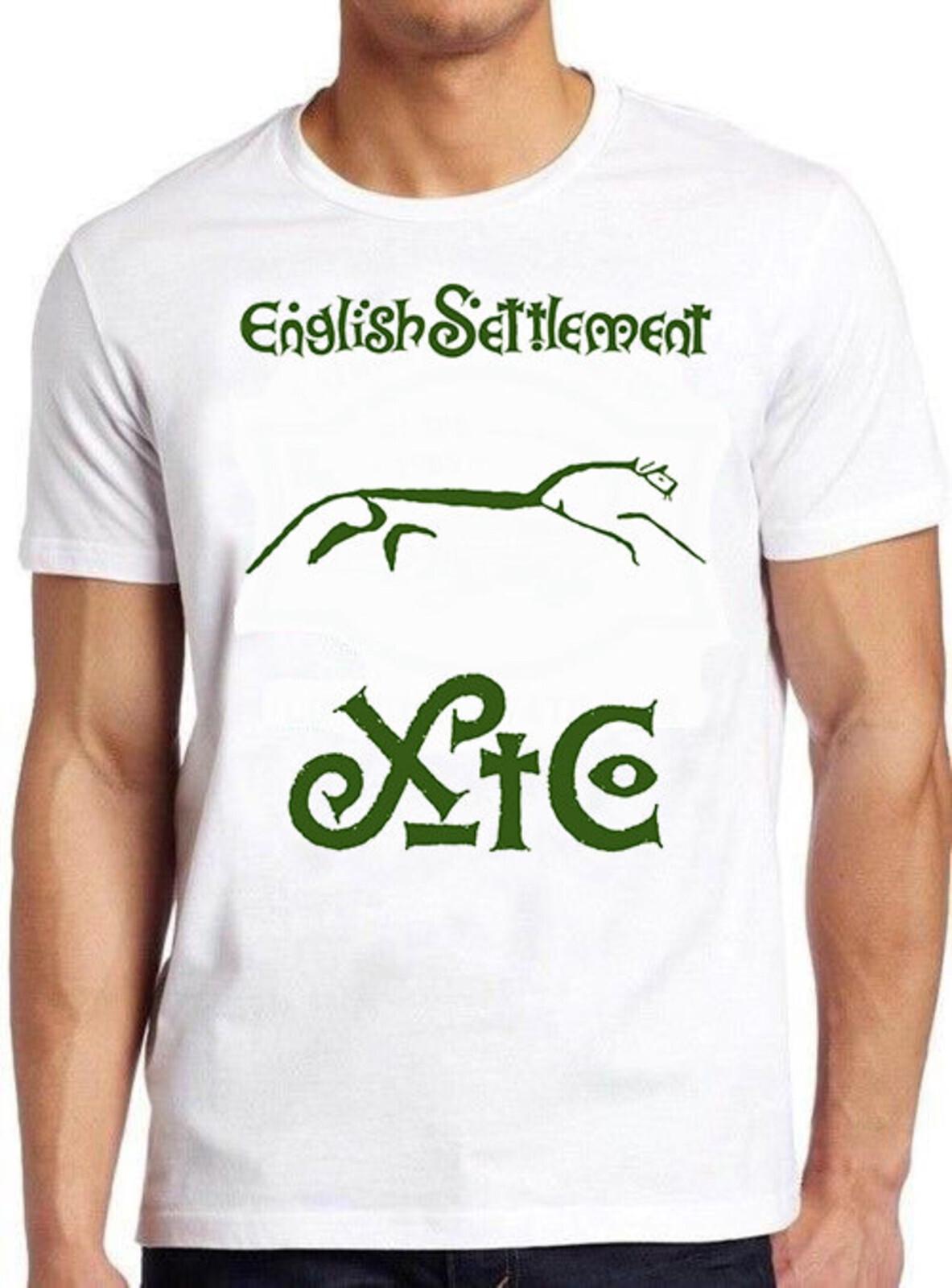 XTC English Settlement New Wave Rock Music Retro Cool Top Tee T Shirt 3222 S