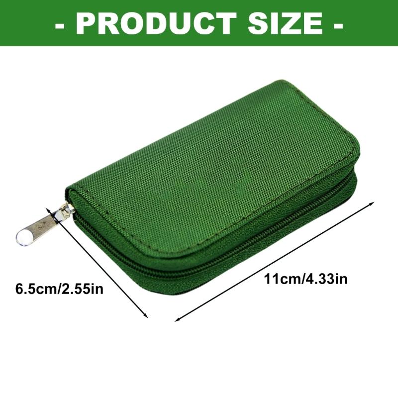 Large Capacity Memory Card Case With 22 Slots High Capacity Card Storage Bag For Travel Photography And Gaming