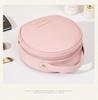 Waterproof Half-Circle Lipstick Makeup Bag - Large Capacity Travel Handbag