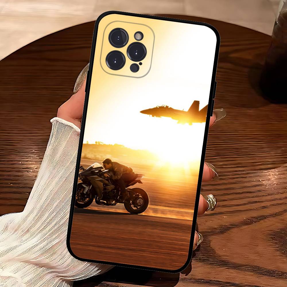 Top Gun Maverick Handyhülle Für IPhone 16 17 Air 15 14 13 12 11 Pro Max 16E Plus Fundas