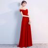 Women's Banquet Black Party Dress Sexy Long Dress Evening Dresses