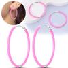 925 Silver Earrings Women Jewelry Butterfly Flower Pink Flowers Zircon Hoop Ear Studs Sparkling Earring Wedding Gift