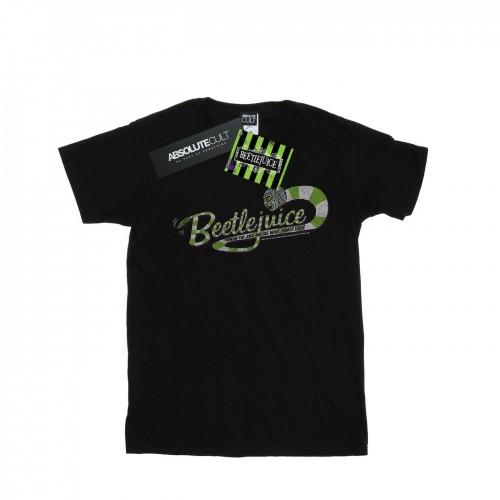 Beetlejuice Mens Sandworm Alt Logo T-Shirt