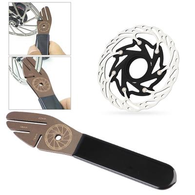 Stainless Steel Disc Calibration Wrench Maintenance Repair Tool Brake Pad Wrench Bicycle Alignment Disc Brake Wrench