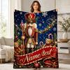 Christmas Nutcracker Coral Fleece Blanket