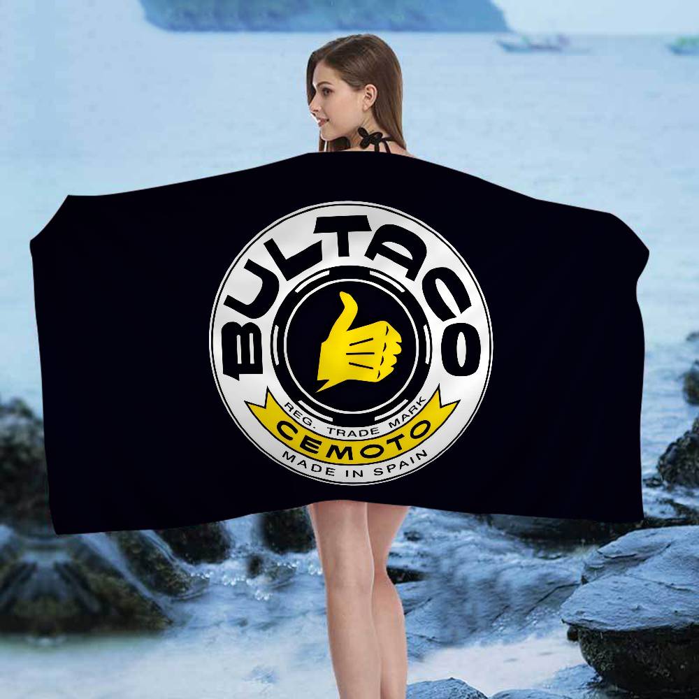 Bultacos Alpina Motorräder Strandtuch Bunte Badetücher für Mädchen Mikrofaser Schnelltrocknend Individuell Sandfrei Strand Spa Fitnessstudio Pool