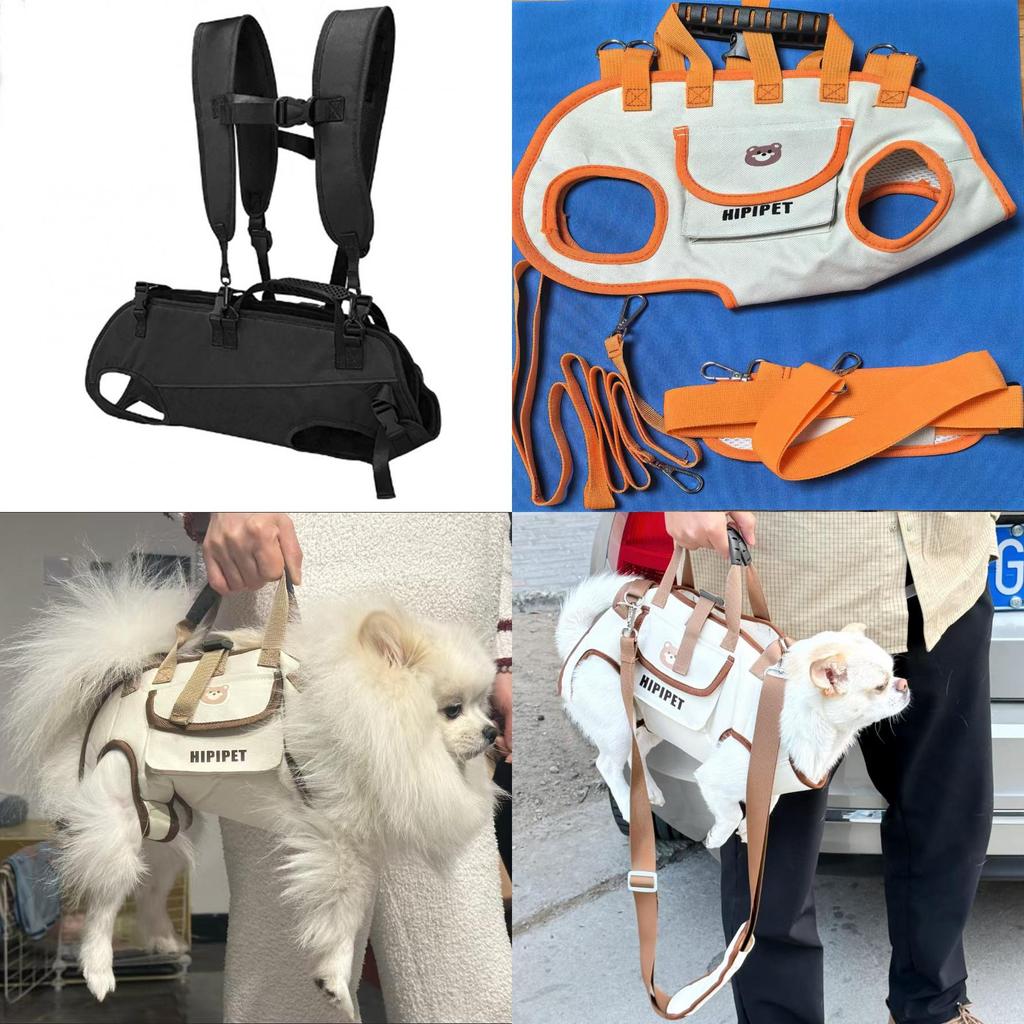 Dog Travel Backpack With Breathable Nylon Material For Small Pets Suitable For Outdoor Adventure