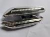 BMW Side Marker Light - White Shell Dynamic Sequential Fender Turn Signal for E60 X1 X3 E90