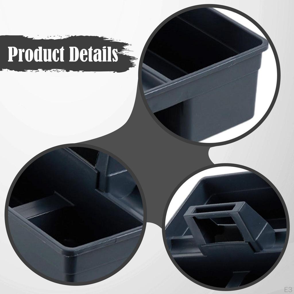 1 Piece Cleaning Tool Basket Multipurpose Storage Box Handy PP Container Refined Craftsmanship