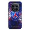 Phone Case - MANIACASE - Xiaomi Redmi Note 15 Pro 5g - Silicone TPU - Paris Saint Germain Pattern - Black