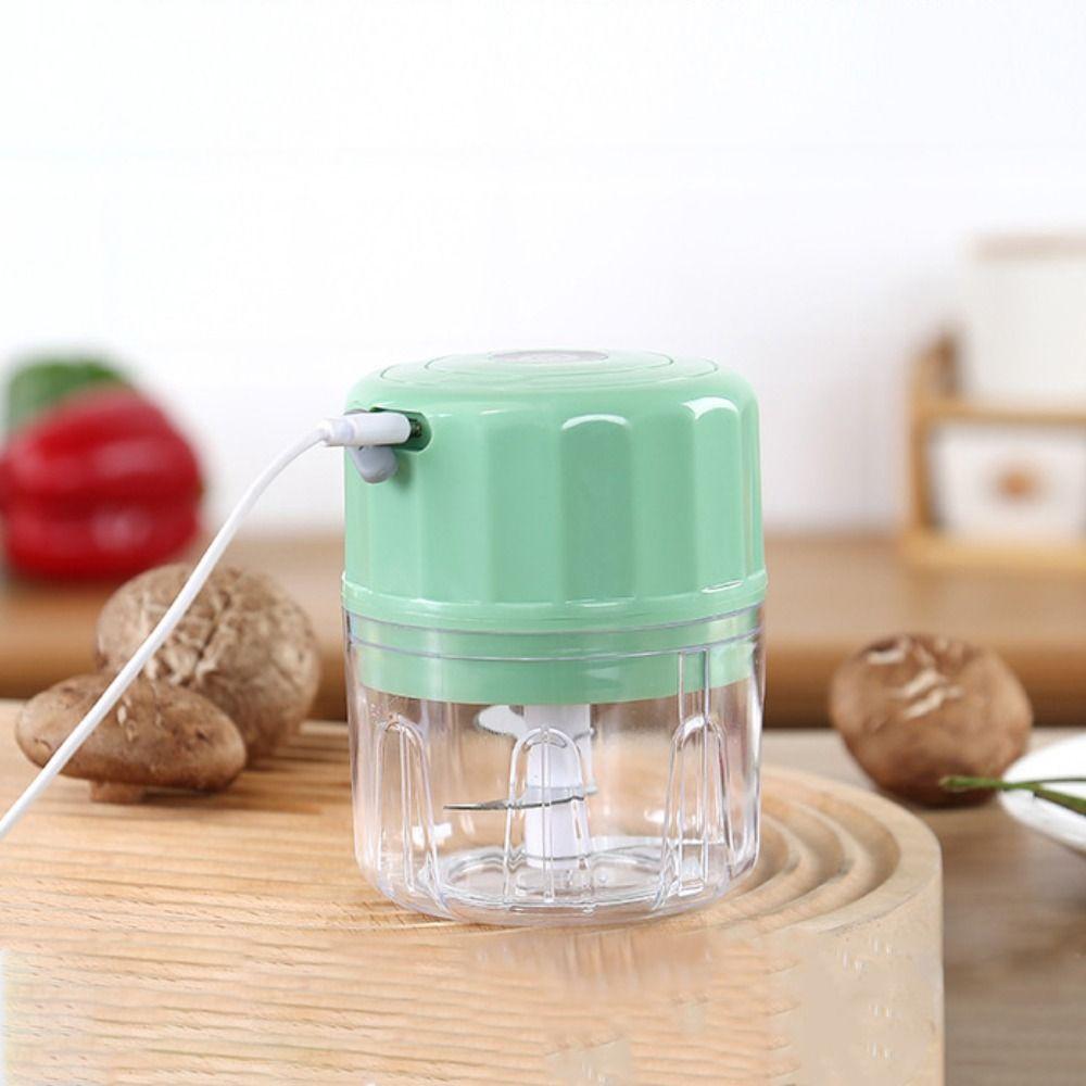Durable Garlic Chopper Portable Vegetable Crusher Electric Garlic Chopper  Household Cooking