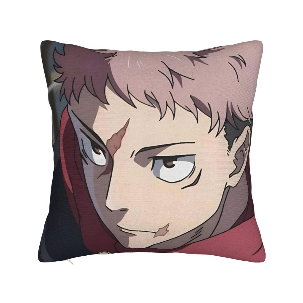 Itadori Yuji  Pillowcases Stuff Printing Cushion Cover Decorations  JJK Anime  Pillow Case Cover Home Multi Size