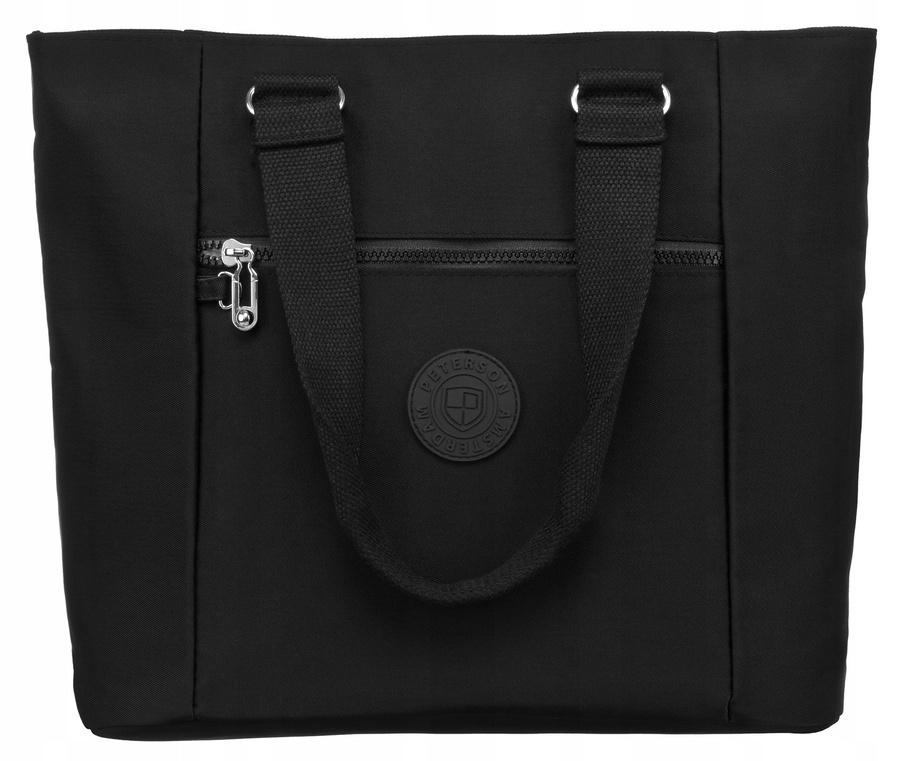 Nylon, roomy women's shopper - Peterson
