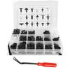 835 Car Push Retainer Black Nylon Fastener Clips in Plastic Box for GM Ford Lexus Honda Chrysler Mazda Nissan Jeep Ford