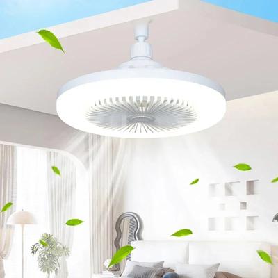 Smart 3-in-1 Ceiling Fan with Light Remote Contro Fan Lamp E27 Converter Base For Bedroom Living Room Dining LED Ceiling Light
