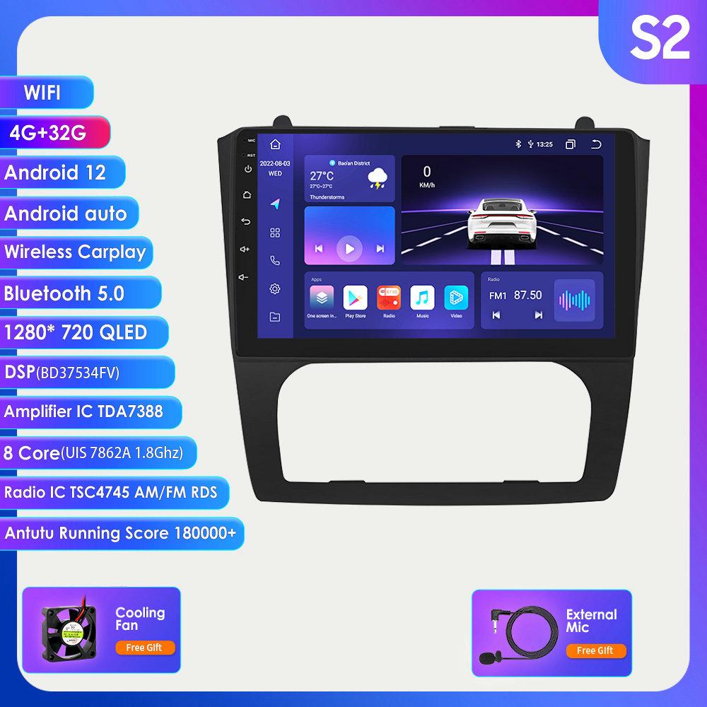 

Carplay 4G-LTE Radio 2 Din Android 12 Автомобільний мультимедійний плеєр для Nissan Altima Teana GPS-навігація WIFI DSP 9 2din Авторадіо SWC Intelligent Screen S2 8Core 4G 32G