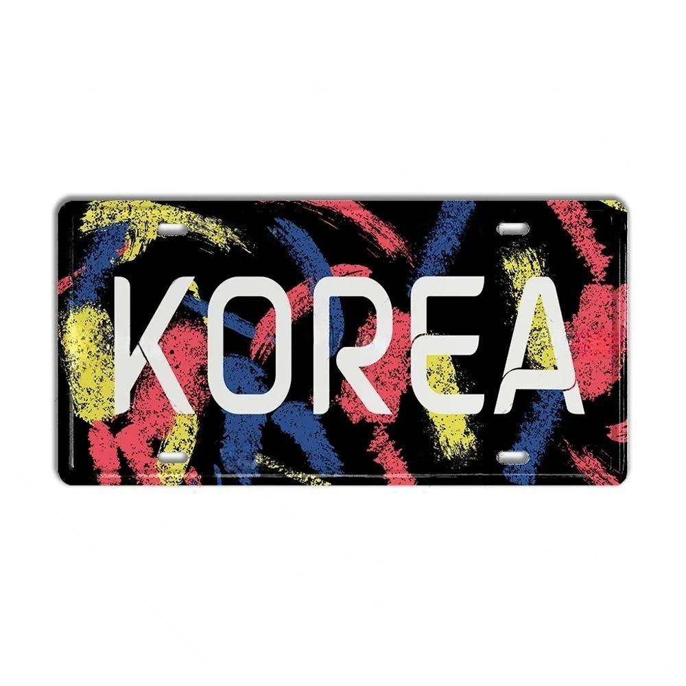DORA Tin Sign Vintage Ctiy Aluminum Plate Barcelona MILAN Madrid Country Metal Plaque LIverpool Manchester Tottenham Decortaive Car Sign Wall