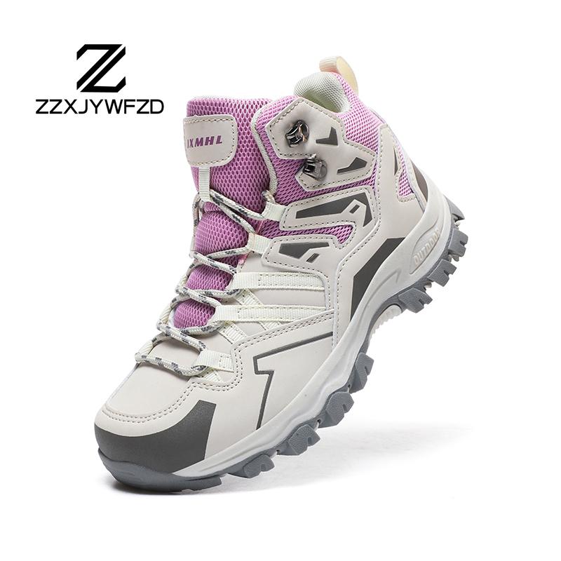2024 New Arrival Women Breathable Mountain Climbing Shoes Outdoor Boots Woman Men's Hiking Shoes Unisex Hiking Boots Waterproof