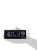 ADESSO MY-96 Alarm Clock, Vibrating, Digital, Radio-Controlled, Double Alarm, with Snooze Function, Black