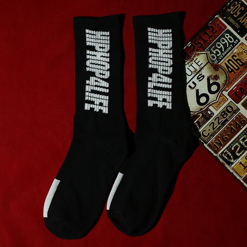 

Хип-хоп носки Высококачественные хлопковые носки Уличный хип-хоп Скейтборд Женские Мужские носки 36-42