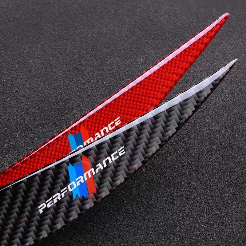 Ochranné nálepky na obočí světlometů z uhlíkových vláken pro BMW řady 3 F30/F35