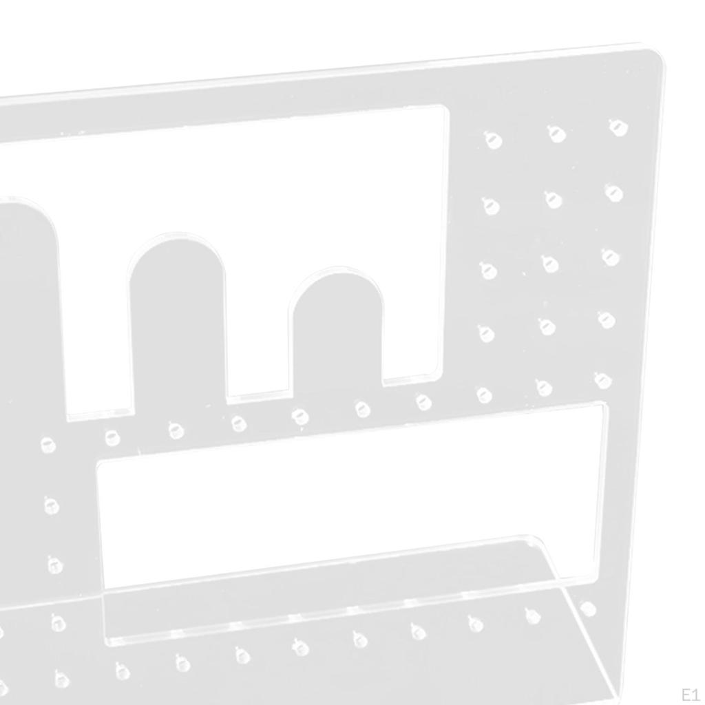 Acrylic Earring Holder Stand Display Organizer Multifunctional