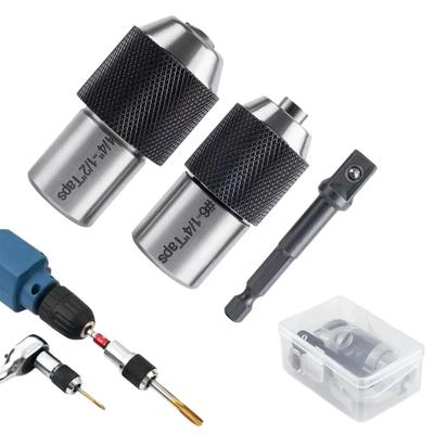Tap Tap Tap Socket Set Inch and Threading Square Power Tool for Tight Increased Repair DIY Tool Extension Rod Handle, Holder, (3 Pieces), Adjustable,