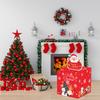 Christmas Box Decorations For Gift Pull Surprise Gift Boxes For Kids Adults With 50pcs Transparent Bags Ways