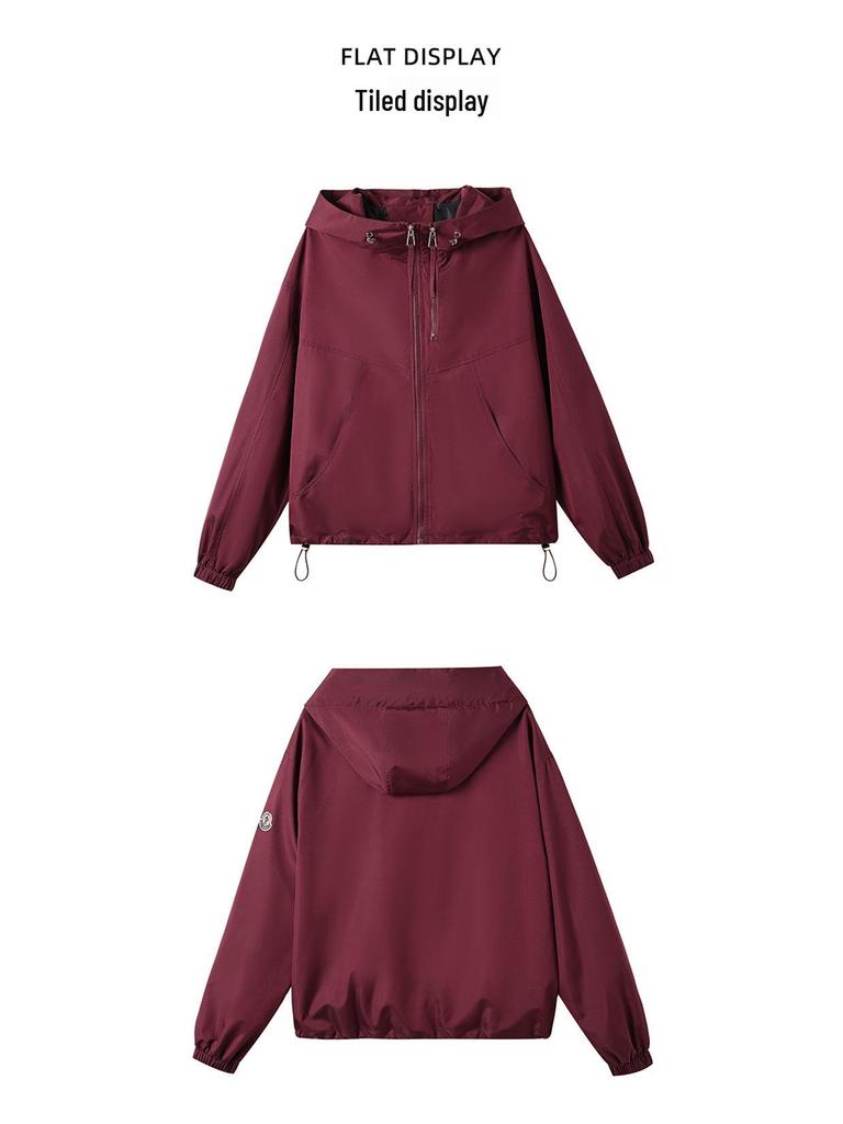 Brand New Women's Hooded Thin Jacket 2025 - Hot Style, Sunscreen, Loose Fit, Trendy Casual Outerwear
