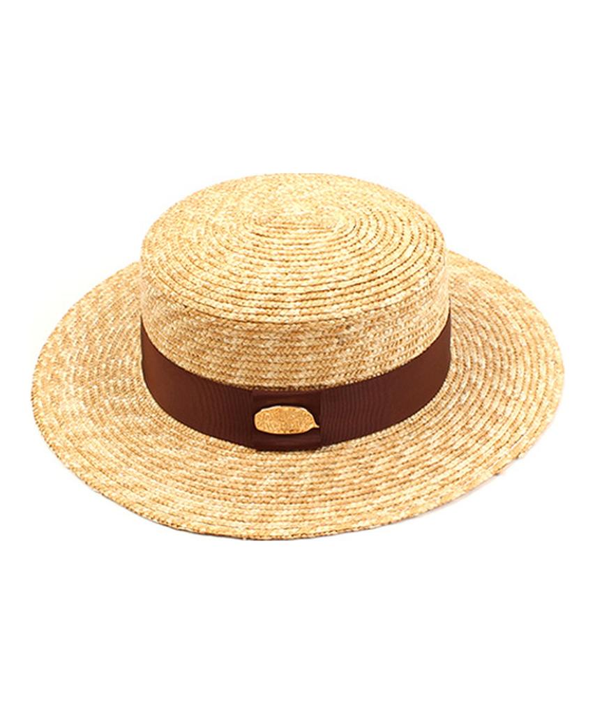 Yunibeosyeolkemiseuteuli Kangkang Brown Line Panama Hat