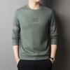 New Velvet and Thickened Autumn and Winter Versatile Long-sleeved Round Neck Casual Printed Sweatshirt