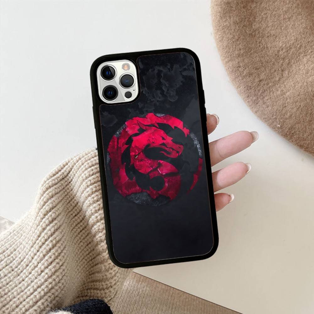 Classic Vintage M-Mortal K-Kombat For Iphone 17 Air 16 15 14 13 12 11 Pro Max TPU+PC Plus Shockproof Back Phone Cover