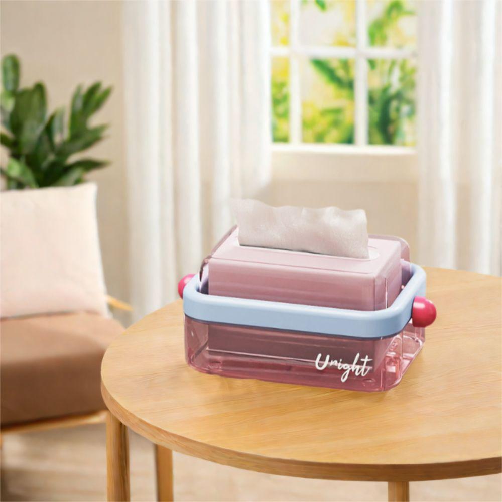 Large Capacity Tissue Storage Box Dopamine Napkin Holder Durable Tissue Holder  Living Room