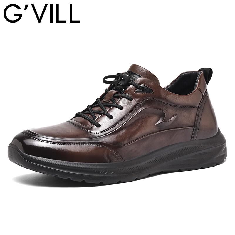 

Мужские кожаные туфли-слипоны Guizhibu G215 в стиле business casual 40