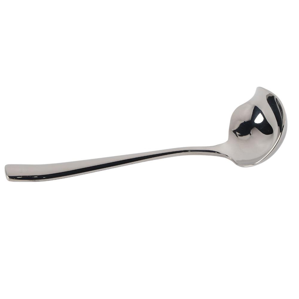 

Rustless Steel Table Serving Ladle Thickened Basting Spoon Resistant Soup Spoon Restaurant