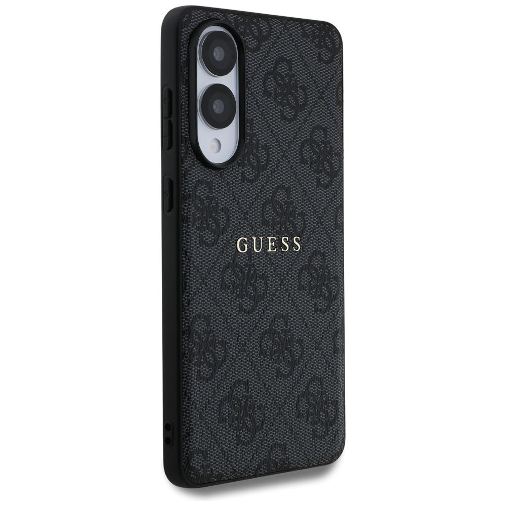 Guess 4G Ring Classic Logo MagSafe Samsung Galaxy S25 Edge case black