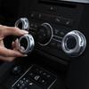 5pcs Plating Dash Konb Ring Cover For Land Rover Discovery 4 2010-16