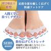 Recommended by a Physical Toe Goods To Spread the SEBS 2 Storage Bag Included Therapist, Supporter, Toes, Material, Washable, Pieces,