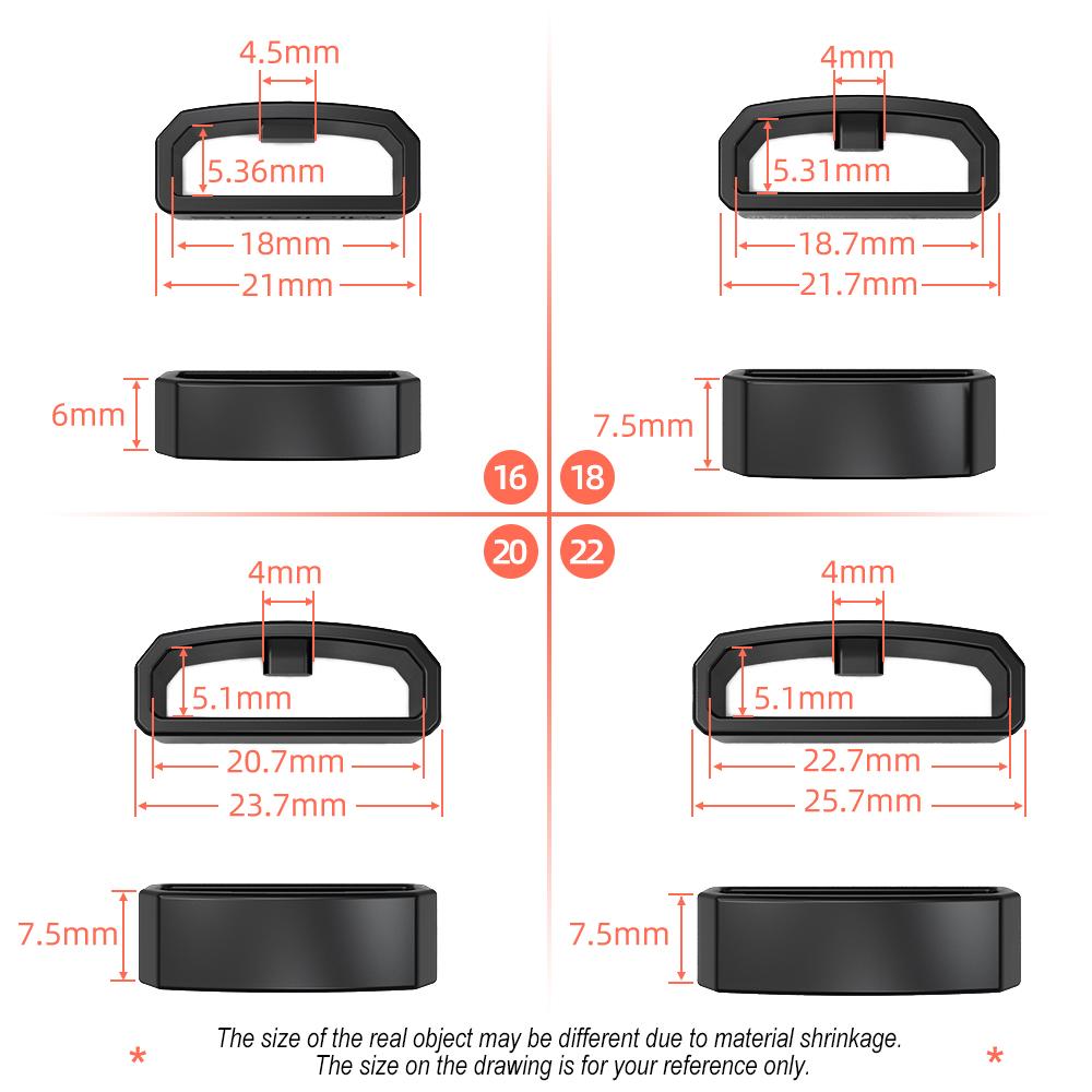 Retaining Rubber Ring for Honor Band 5 for Huami Amazfit GTS Replacement Strap Keeper Security Holder Retainer for Huawei Watch