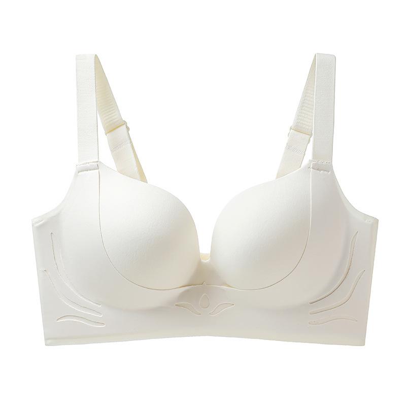 

Traceless gathering, women s thin cup, big chest, small lifting, stable, no steel ring text, bra side closure to prevent sagging 34/75bc thin cup