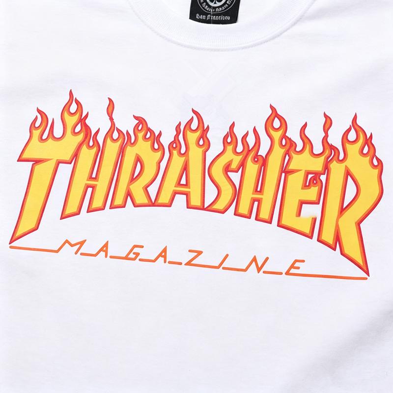 2013 Summer Thrasher Skateboard Magazine Letter Print T-Shirt Men Women Oversized Cotton Short Sleeve Casual Streetwear Tee Top