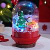 Rotating Luminous Christmas Ornament Music Box