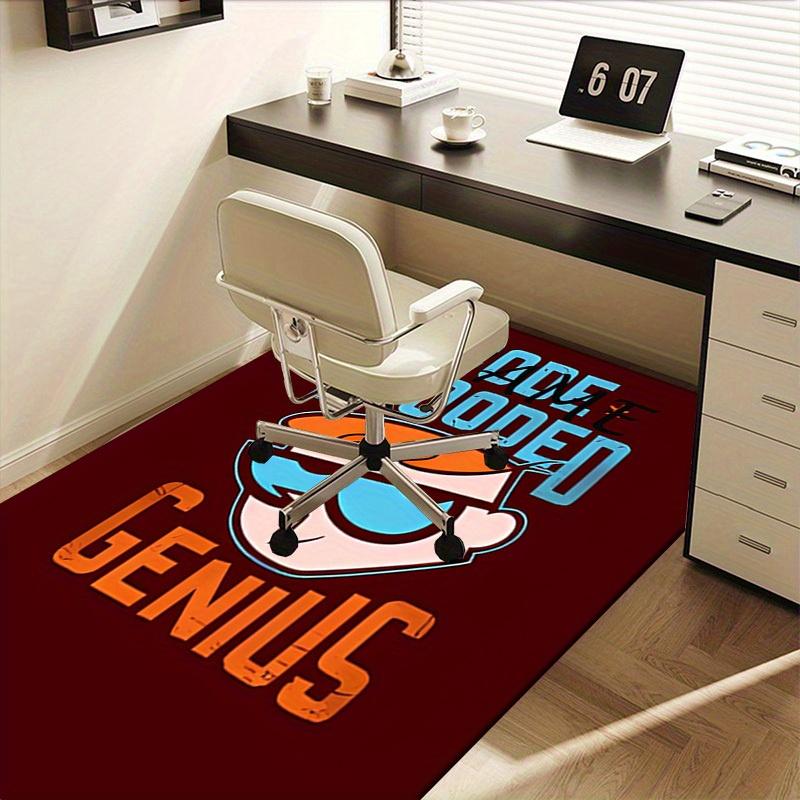 Dexter's Laboratory Ego Trip Office Carpet Soft Polyester Entrance Carpet Washable Non slip Machine