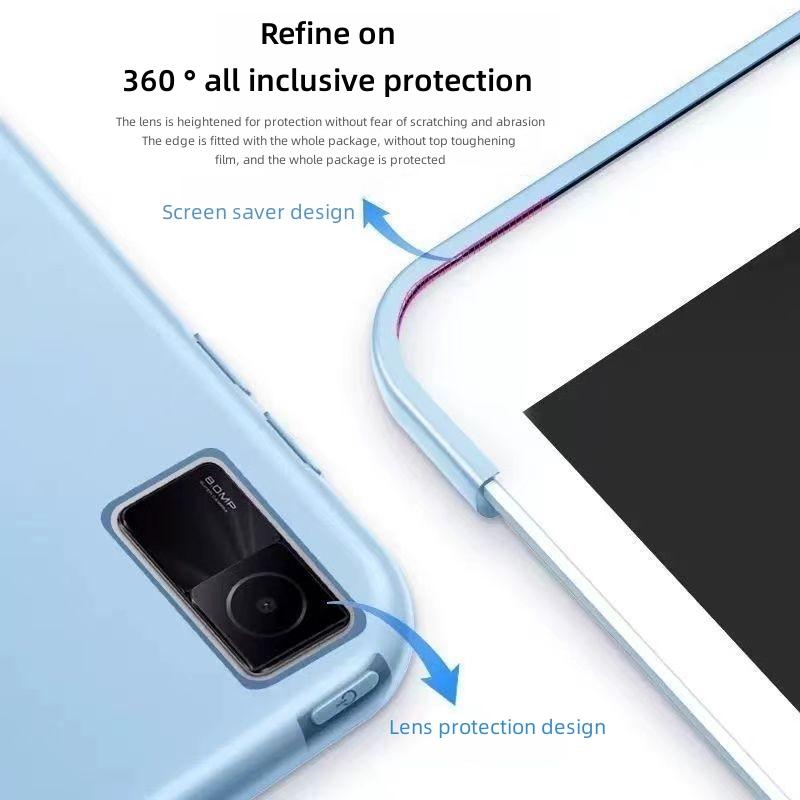Cover Per Xiaomi Redmi 10 2022 – Custodia Smart Mirror Flip Con Specchio Intelligente E Supporto – Blu