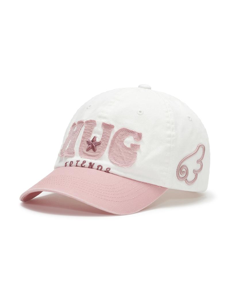 HUG YOUR SKIN Hug Friends Cap (Berry Pink)